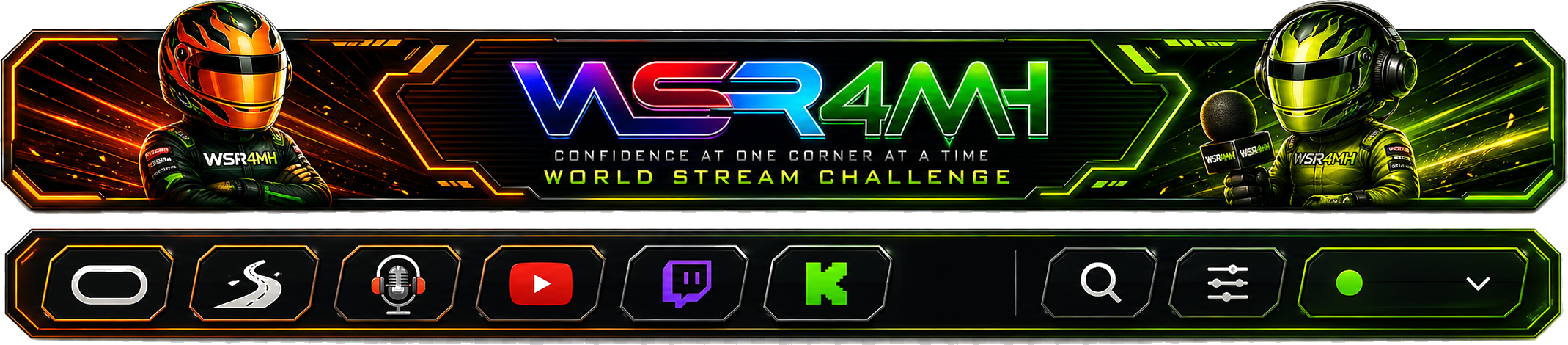 WSR4MH World Stream Challenge header